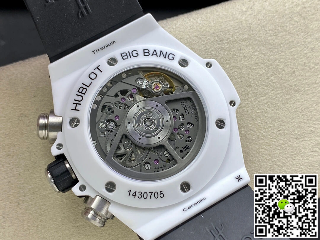 Hublot BIG BANG Unico 421.HX.1170.RX ZF Factory 1:1 Best Edition Replica Watch White Ceramic Case